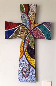 Image result for Mosaic Cross Template