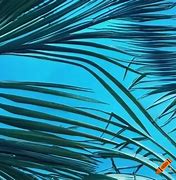 Image result for Palm Tree Leaf Print