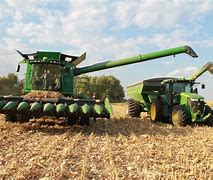 Image result for Combine Corn Harvest