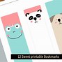 Image result for Animal Bookmarks Printable