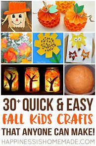 Image result for Fall Kindergarten Crafts