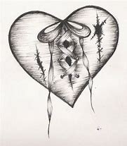 Image result for Drawn Broken Heart Graphic