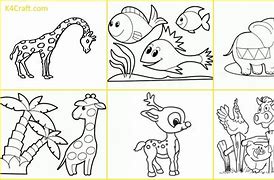 Image result for Animals Drawing for Coloring