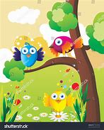 Image result for Red Bird and Tree Branch Illustration