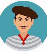 Image result for French Man Clip Art