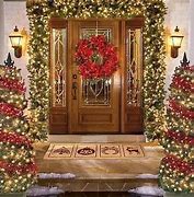 Image result for Christmas Front Door Decorations Outdoor