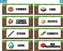 Image result for Minecraft Printable Guides