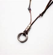 Image result for Leather Necklace for Men