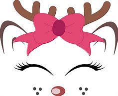 Image result for Folk Art Christmas Deer