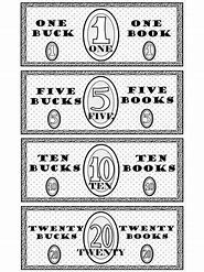 Image result for Printable Book Bucks