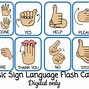 Image result for American Sign Language Cards