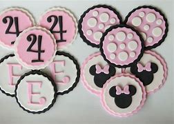 Image result for Minnie Mouse Cupcake Toppers