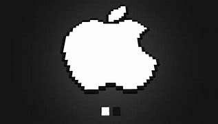 Image result for 3D Apple Logo White