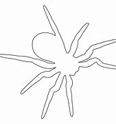 Image result for Spider Cut Out Pattern