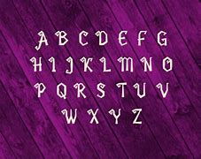 Image result for Funky Cut Out Letters