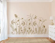 Image result for Wildflower Wall Decals