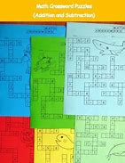 Image result for Math Crossword Puzzles 8th Grade