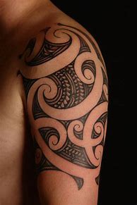 Image result for Maori Chest Tattoo Designs