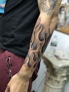 Image result for Flame Tattoo Sleeve