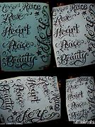 Image result for Tattoo Lettering Fonts Alphabet