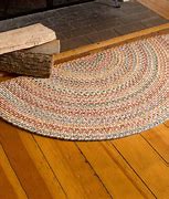 Image result for Half Round Rug Blue