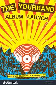 Image result for Album Launch Poster Template Free