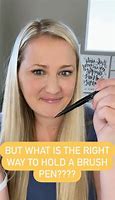 Image result for Brush Pen Calligraphy