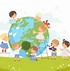 Image result for Kids Planting Trees Clip Art