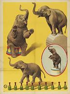 Image result for Vintage Circus Elephant Posters