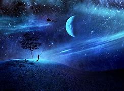 Image result for 3D Night Sky