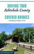 Image result for Covered Bridges in Ohio Road Map