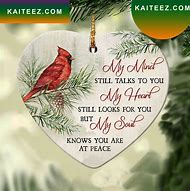 Image result for Red Cardinal Christmas Ornament