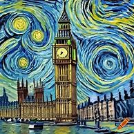 Image result for London Big Ben Paintings