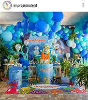 Image result for Ocean Theme 1st Birthday