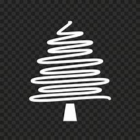 Image result for White Christmas Tree Icon