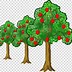 Image result for Shaking Apple Tree Clip Art