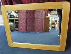 Image result for Wood Framed Wall Mirrors