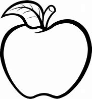 Image result for Apple Illustration Black and White