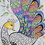 Image result for peacock mandala colored