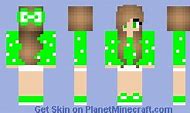 Image result for Lime Green Minecraft Skin