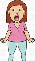 Image result for A Black Lady Cartoon Yelling