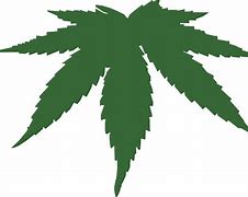 Image result for Black Marijuana Leaf Clip Art