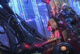 Image result for Female Cyborg Warrior Art