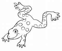 Image result for Jumping Frog Outline Template