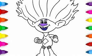 Image result for Trolls Coloring Pages Clay Face