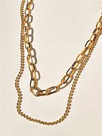 Image result for How to Put On a Double Chain Necklace