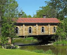 Image result for Covered Wooden Bridge in Southern Ontario