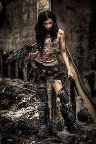 Image result for Zombie Apocalypse Survivor Girl Cosplay