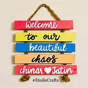 Image result for Creative Name Plate