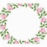 Image result for Free Pink Flower Border Clip Art